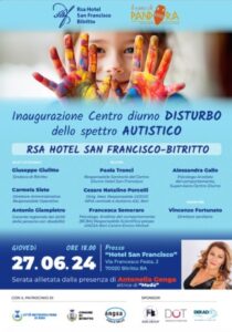 Bari, a Bitritto un centro diurno dello spettro autistico